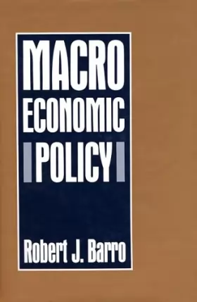 Couverture du produit · Macroeconomic Policy