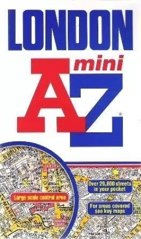 Couverture du produit · A-Z London Mini Atlas