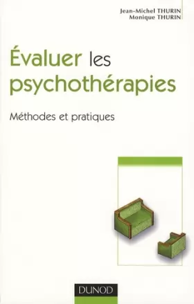 Couverture du produit · Évaluer les psychothérapies - Méthodes et pratiques