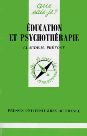 Couverture du produit · Education et psychothérapie