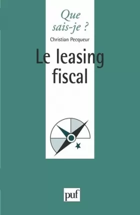 Couverture du produit · Le leasing fiscal