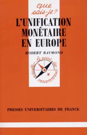 Couverture du produit · L'unification monétaire en Europe
