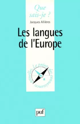 Couverture du produit · Les Langues de l'Europe