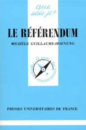 Couverture du produit · Le référendum