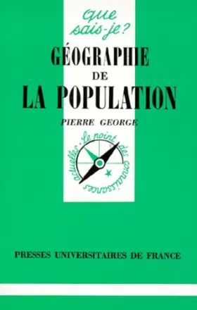 Couverture du produit · Géographie de la population, 9e édition
