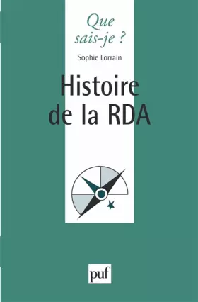 Couverture du produit · Histoire de la RDA