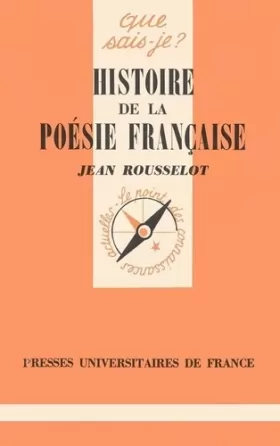 Couverture du produit · Histoire de la poésie française