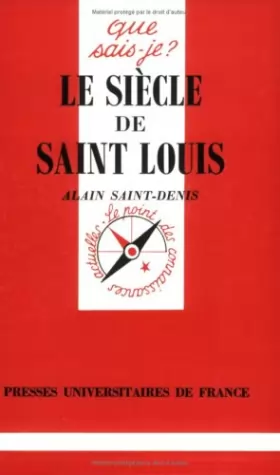 Couverture du produit · Le siècle de saint Louis