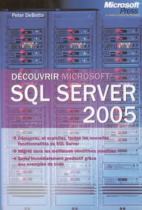 Couverture du produit · Découvrir SQL Server 2005