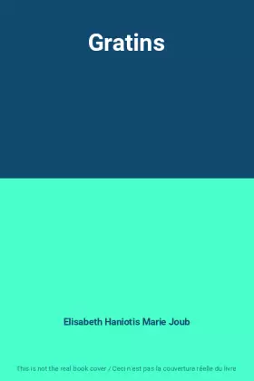Couverture du produit · Gratins