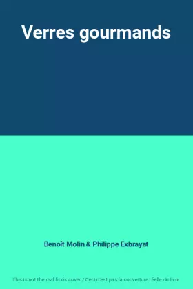 Couverture du produit · Verres gourmands