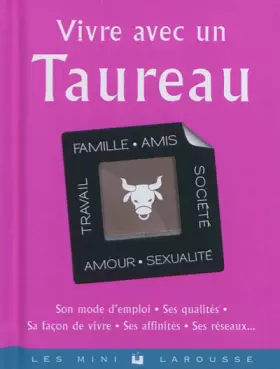Couverture du produit · Vivre avec un taureau
