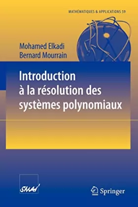 Couverture du produit · Introduction à la résolution des systèmes polynomiaux