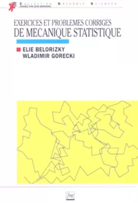 Couverture du produit · Mécanique statistique. Exercices et problèmes corrigés