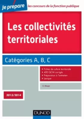 Couverture du produit · Les collectivités territoriales - 3e éd. - Catégories A, B, C