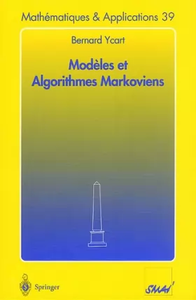 Couverture du produit · Modèles Et Algorithmes Markoviens/ Markov Models and Algorithms