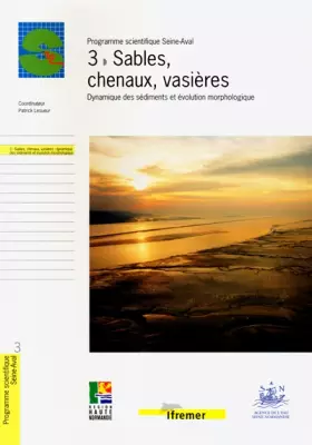 Couverture du produit · 3 - SABLES, CHENAUX, VASIERES. DYNAMIQUE DES SEDIMENTS ET E VOLUTION MORPHOLOGIQ: DYNAMIQUE DES SEDIMENTS ET EVOLUTION MORPHOLO