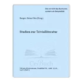 Couverture du produit · Studien zur Trivialliteratur