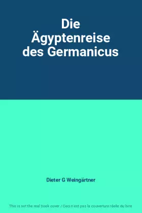 Couverture du produit · Die Ägyptenreise des Germanicus