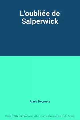 Couverture du produit · L'oubliée de Salperwick