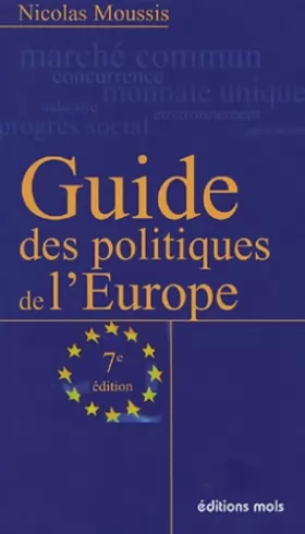Couverture du produit · Guide des politiques de l'Europe