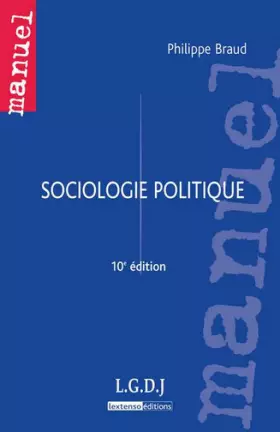 Couverture du produit · Sociologie politique