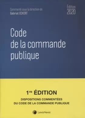 Couverture du produit · Code de la commande publique 2020