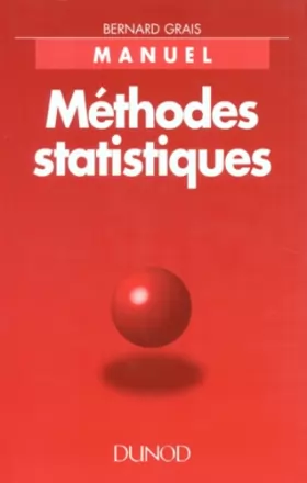 Couverture du produit · METHODES STATISTIQUES. Tome 2, Techniques statistiques