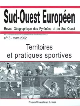 Couverture du produit · Territoires et pratiques sportives