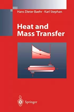 Couverture du produit · Heat and Mass Transfer
