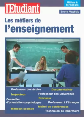 Couverture du produit · Les métiers de l'enseignement