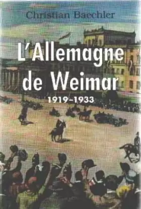Couverture du produit · L'Allemagne de Weimar