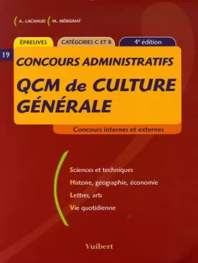Couverture du produit · QCM de culture générale