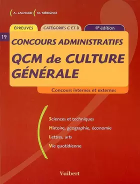 Couverture du produit · QCM de culture générale