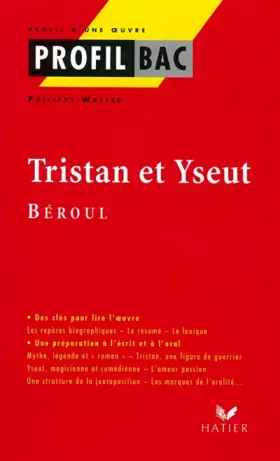 Couverture du produit · Tristan et Yseut. Béroul