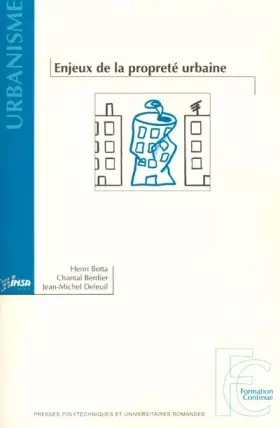Couverture du produit · Enjeux de la propriété urbaine