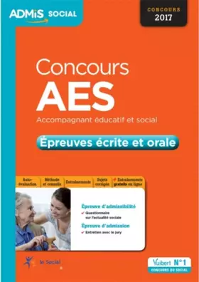 Couverture du produit · Concours AES - Épreuves écrite et orale - Entraînement