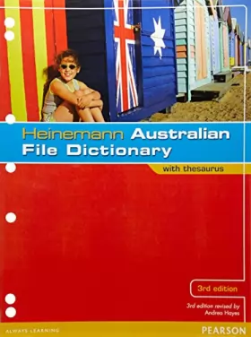 Couverture du produit · Heinemann Australian File Dictionary with Thesaurus