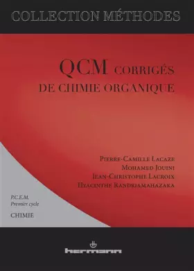 Couverture du produit · QCM corrigés de Chimie organique