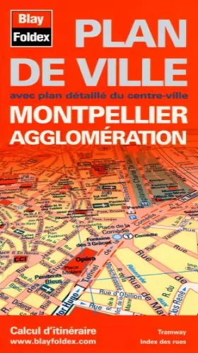 Couverture du produit · Plan de Montpellier et de son agglomération