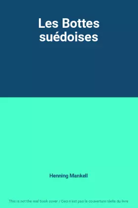 Couverture du produit · Les Bottes suédoises