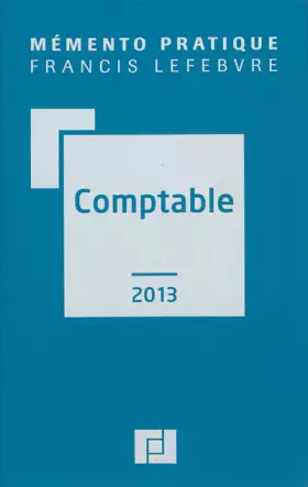 Couverture du produit · MEMENTO COMPTABLE 2013