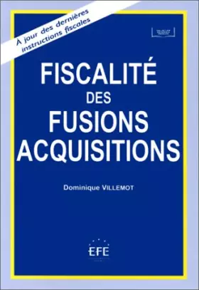 Couverture du produit · Fisc.Acquisition Regroup.Entr.