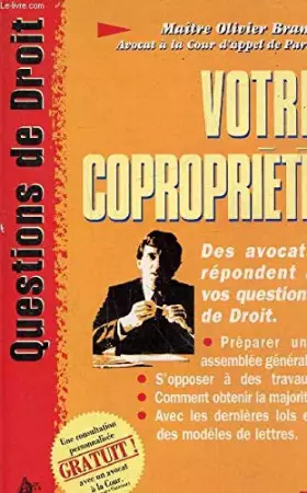 Couverture du produit · Votre copropriété