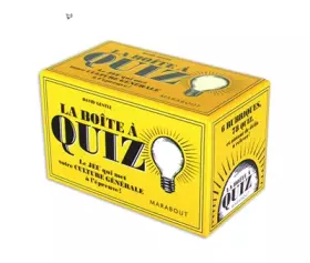 Couverture du produit · LA BOITE A QUIZ (COFFRET)
