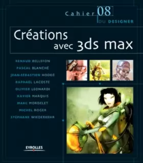Couverture du produit · Création avec 3ds max