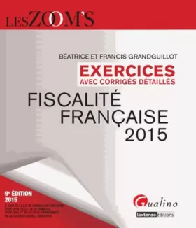 Couverture du produit · Exercices de Fiscalité française 2015