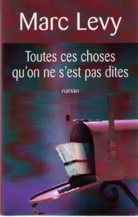 Couverture du produit · Toutes ces choses qu'on ne s'est pas dites