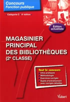 Couverture du produit · Magasinier principal des bibliothèques (2e classe) : Catégorie C