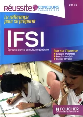 Couverture du produit · IFSI Epreuve écrite de culture générale - Concours 2016 - Nº19